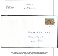 TP 4326 S/L. De Haacht Obl. Antwerpen C-A 19/9/13 20 SPECIAAL LOKET > Leuven - Storia Postale