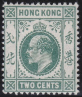 Hong Kong     .    SG    .    92 (2 Scans)  .  1907-11      .    *   .    Mint-hinged - Nuovi