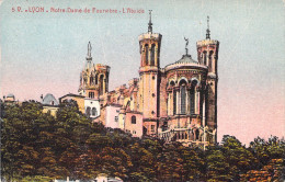 FRANCE - 69 - LYON - Notre Dame De Fourvière - L'Abside - Carte Postale Ancienne - Other & Unclassified