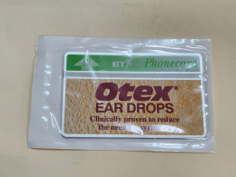 United Kingdom-(btm-030)-OTEX EAR DROPS-(36)(20units)(cod Inclosed Bag)-price Cataloge MINT-15.00£+1card Prepiad Free - BT Medische Uitgaven