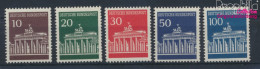 BRD 506w-510w (kompl.Ausg.) Matte Gummierung Postfrisch 1966 Brandenburger Tor (10075536 - Ungebraucht