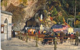 FRANCE - 65 - LOURDES - La Grotte - Carte Postale Ancienne - Lourdes