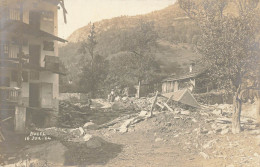 73 - SAVOIE - BOZEL - Carte Photo 16 Juillet 1904 - Catastrophe - 10137 - Bozel