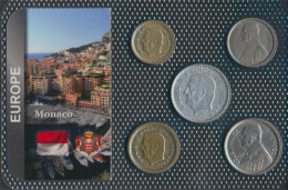 Monaco Sehr Schön Kursmünzen Sehr Schön Ab 1943 1 Franc Bis 20 Francs (10091691 - 1922-1949 Louis II.