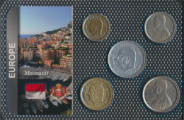 Monaco Sehr Schön Kursmünzen Sehr Schön Ab 1943 1 Franc Bis 20 Francs (10091695 - 1922-1949 Louis II.