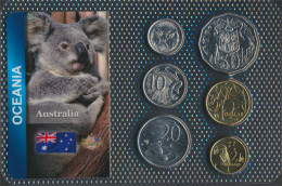 Australien Stgl./unzirkuliert Kursmünzen Stgl./unzirkuliert Ab 1999 5 Cents Bis 2 Dollars (10091208 - Münz- Und Jahressets