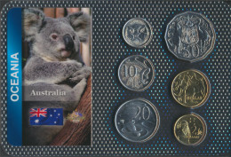 Australien Stgl./unzirkuliert Kursmünzen Stgl./unzirkuliert Ab 1999 5 Cents Bis 2 Dollars (10091209 - Ongebruikte Sets & Proefsets