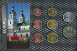 Weißrussland 2009 Stgl./unzirkuliert Kursmünzen 2009 1 Kopeks Bis 2 Rubles (10091176 - Bielorussia