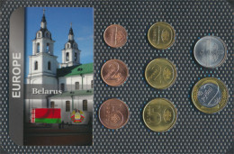 Weißrussland 2009 Stgl./unzirkuliert Kursmünzen 2009 1 Kopeks Bis 2 Rubles (10091178 - Wit-Rusland