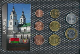 Weißrussland 2009 Stgl./unzirkuliert Kursmünzen 2009 1 Kopeks Bis 2 Rubles (10091179 - Wit-Rusland