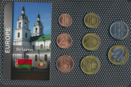 Weißrussland 2009 Stgl./unzirkuliert Kursmünzen 2009 1 Kopeks Bis 2 Rubles (10091184 - Belarus