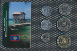 Belize Stgl./unzirkuliert Kursmünzen Stgl./unzirkuliert Ab 1974 1 Cent Bis 1 Dollar (10091167 - Belize