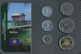 Belize Stgl./unzirkuliert Kursmünzen Stgl./unzirkuliert Ab 1974 1 Cent Bis 1 Dollar (10091174 - Belize