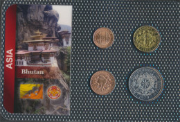 Bhutan 1979 Stgl./unzirkuliert Kursmünzen 1979 5 Chetrums Bis 1 Ngultrum (10091149 - Butan