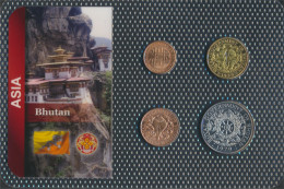 Bhutan 1979 Stgl./unzirkuliert Kursmünzen 1979 5 Chetrums Bis 1 Ngultrum (10091151 - Bhoutan