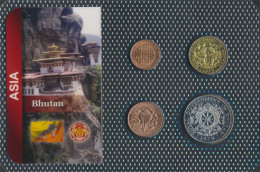 Bhutan 1979 Stgl./unzirkuliert Kursmünzen 1979 5 Chetrums Bis 1 Ngultrum (10091153 - Bhutan