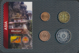 Bhutan 1979 Stgl./unzirkuliert Kursmünzen 1979 5 Chetrums Bis 1 Ngultrum (10091156 - Bhoutan