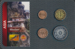 Bhutan 1979 Stgl./unzirkuliert Kursmünzen 1979 5 Chetrums Bis 1 Ngultrum (10091158 - Bhoutan