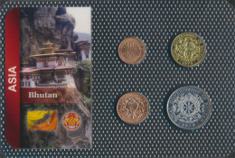 Bhutan 1979 Stgl./unzirkuliert Kursmünzen 1979 5 Chetrums Bis 1 Ngultrum (10091160 - Butan