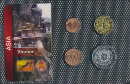 Bhutan 1979 Stgl./unzirkuliert Kursmünzen 1979 5 Chetrums Bis 1 Ngultrum (10091161 - Butan