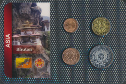 Bhutan 1979 Stgl./unzirkuliert Kursmünzen 1979 5 Chetrums Bis 1 Ngultrum (10091162 - Butan