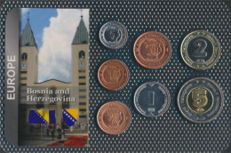 Bosnien-Herzegowina Stgl./unzirkuliert Kursmünzen Stgl./unzirkuliert Ab 1998 5 Feninga Bis 5 Konvertible Mark (10091142 - Bosnie-Herzegovine