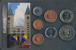 Bosnien-Herzegowina Stgl./unzirkuliert Kursmünzen Stgl./unzirkuliert Ab 1998 5 Feninga Bis 5 Konvertible Mark (10091145 - Bosnia Y Herzegovina