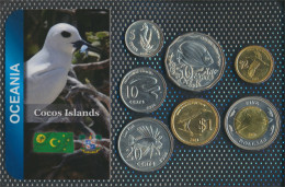 Kokos-Inseln 2004 Stgl./unzirkuliert Kursmünzen 2004 5 Cents Bis 5 Dollars (10091422 - Unclassified