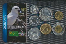 Kokos-Inseln 2004 Stgl./unzirkuliert Kursmünzen 2004 5 Cents Bis 5 Dollars (10091423 - Unclassified