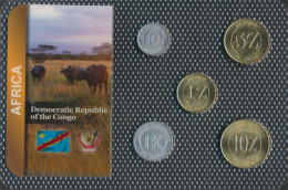 Kongo (Kinshasa) Stgl./unzirkuliert Kursmünzen Stgl./unzirkuliert Ab 1967 10 Sengi Bis 10 Zaires (10091389 - Congo (República Democrática 1964-70)