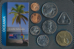 Cookinseln Stgl./unzirkuliert Kursmünzen Stgl./unzirkuliert Ab 1972 1 Cent Bis 5 Dollars (10091381 - Cook Islands