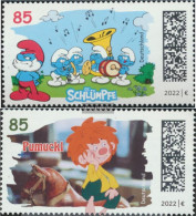 FRD (FR.Germany) 3717-3718 (complete Issue) Unmounted Mint / Never Hinged 2022 The Schlümpfe And Pumuckl - Ungebraucht