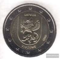 Latvia 2016 Stgl./unzirkuliert Reprint: 1 Million. Stgl./unzirkuliert 2016 2 Euro Vidzeme - Lettonie