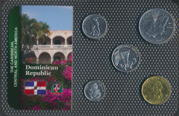 Dominikanische Republik Stgl./unzirkuliert Kursmünzen Stgl./unzirkuliert Ab 1989 5 Centavos Bis 1 Peso (10091362 - Dominicana