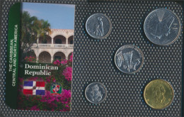 Dominikanische Republik Stgl./unzirkuliert Kursmünzen Stgl./unzirkuliert Ab 1989 5 Centavos Bis 1 Peso (10091363 - Dominicana