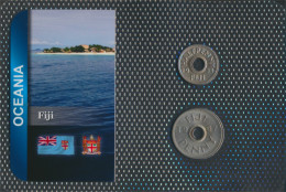 Fidschi-Inseln Stgl./unzirkuliert Kursmünzen Stgl./unzirkuliert Ab 1954 1/2 Penny Und 1 Penny (10091514 - Fidji
