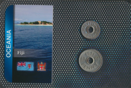 Fidschi-Inseln Stgl./unzirkuliert Kursmünzen Stgl./unzirkuliert Ab 1954 1/2 Penny Und 1 Penny (10091515 - Fiji