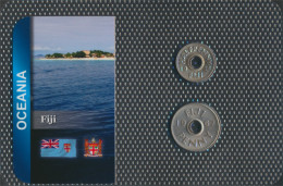Fidschi-Inseln Stgl./unzirkuliert Kursmünzen Stgl./unzirkuliert Ab 1954 1/2 Penny Und 1 Penny (10091519 - Fidschi
