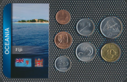 Fidschi-Inseln Stgl./unzirkuliert Kursmünzen Stgl./unzirkuliert Ab 1990 1 Cent Bis 1 Dollar (10091501 - Fidji