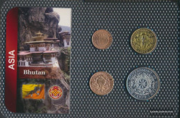 Bhutan 1979 Stgl./unzirkuliert Kursmünzen Stgl./unzirkuliert 1979 5 Chetrums Until 1 Ngultrum - Bhutan