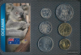 Australia Stgl./unzirkuliert Kursmünzen Stgl./unzirkuliert From 1999 5 Cents Until 2 Dollars - Ongebruikte Sets & Proefsets