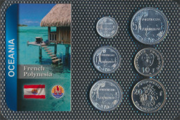 Französisch Polynesien Stgl./unzirkuliert Kursmünzen Stgl./unzirkuliert Ab 1965 50 Centimes Bis 20 Francs (10091469 - Frans-Polynesië