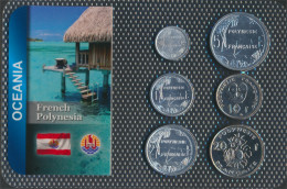 Französisch Polynesien Stgl./unzirkuliert Kursmünzen Stgl./unzirkuliert Ab 1965 50 Centimes Bis 20 Francs (10091470 - Frans-Polynesië