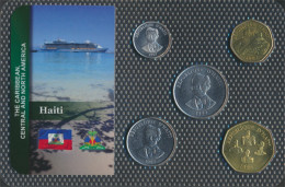 Haiti Stgl./unzirkuliert Kursmünzen Stgl./unzirkuliert Ab 1986 5 Cents Bis 5 Gourdes (10091606 - Haiti