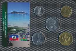 Haiti Stgl./unzirkuliert Kursmünzen Stgl./unzirkuliert Ab 1986 5 Cents Bis 5 Gourdes (10091607 - Haití