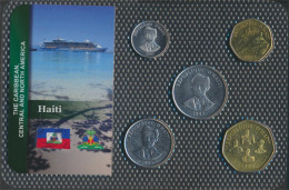 Haiti Stgl./unzirkuliert Kursmünzen Stgl./unzirkuliert Ab 1986 5 Cents Bis 5 Gourdes (10091608 - Haiti