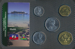Haiti Stgl./unzirkuliert Kursmünzen Stgl./unzirkuliert Ab 1986 5 Cents Bis 5 Gourdes (10091609 - Haïti