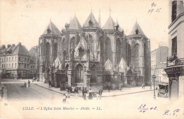 FRANCE - 59 - LILLE - L'église St Maurice - Abside - LL - Carte Postale Ancienne - Lille