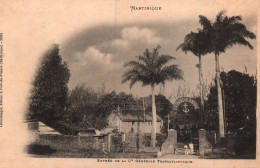 Martinique - Entrée De La Compagnie Générale Transatlantique - Fort De France