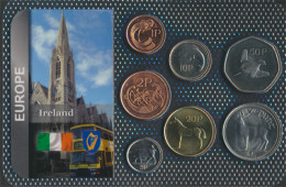 Irland Stgl./unzirkuliert Kursmünzen Stgl./unzirkuliert Ab 1970 1 Pence Bis 1 Pound (10091547 - Irlande